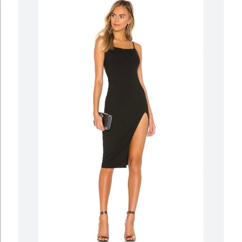 superdown Candace Slit Midi Dress